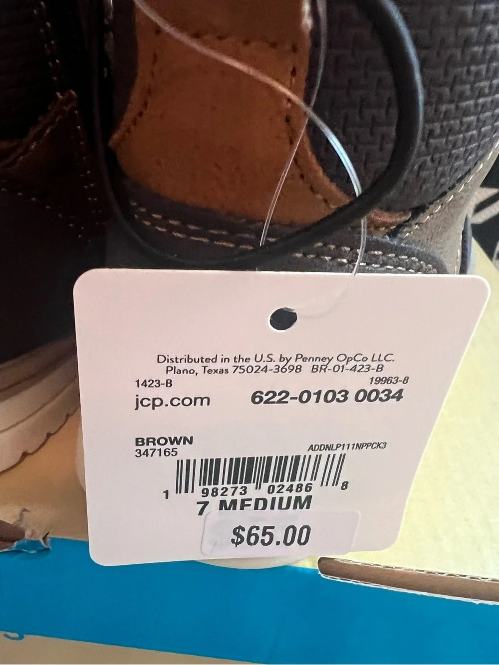 Thereabouts Toddler Boys Lil Asher Flat Heel Lace Up Boots- Size 7